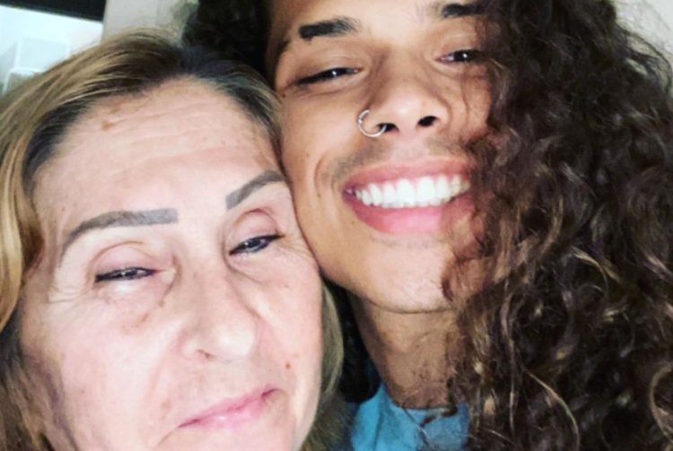 Vitão e a avó Marlene - Foto: Reprodução/Instagram