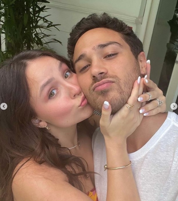 Larissa Manoela e o noivo André Luiz Frambach - Foto: Reprodução/Instagram