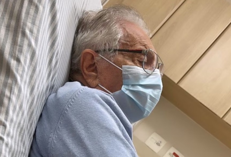 Carlos Alberto internado em hospital - Foto: Reprodução/Instagram