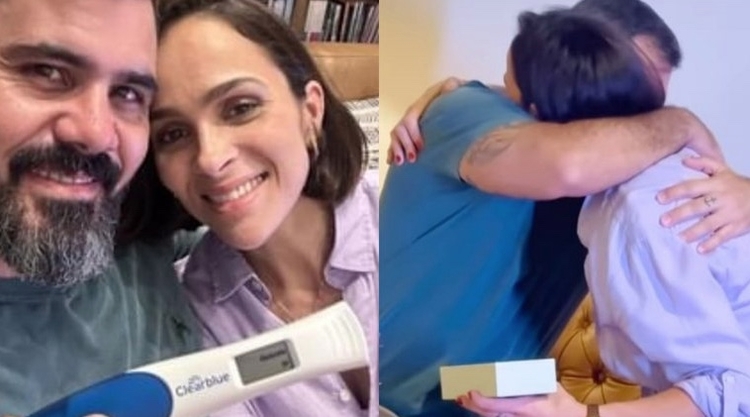 Casal anunciou a gravidez do sexto filho - Imagens: Reprodução/Instagram