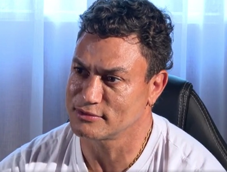 Lutador Popó em entrevista ao Fantástico - Imagem: Reprodução/TV Globo