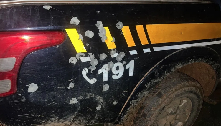 Equipes da PRF e Funai foram atacadas a tiros / Foto: Divulgação