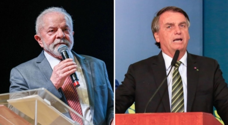 Lula (PT) e Bolsonaro (PL) - Foto: Reprodução