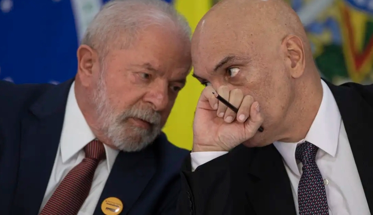 Presidente Lula e ministro do STF, Alexandre de Moraes - Foto: Joédson Alves/Agência Brasil