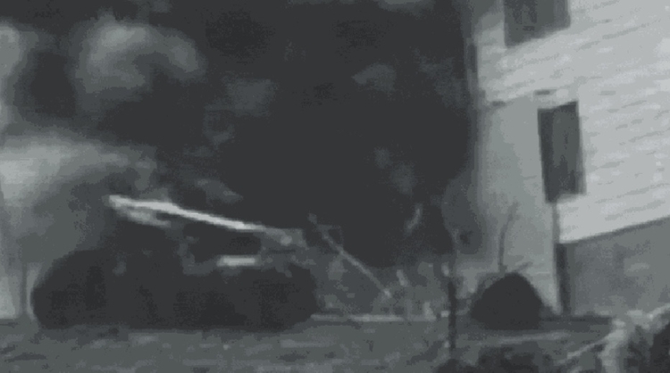 Israel destrói entrada de prisão no Irã. — Foto: Reprodução