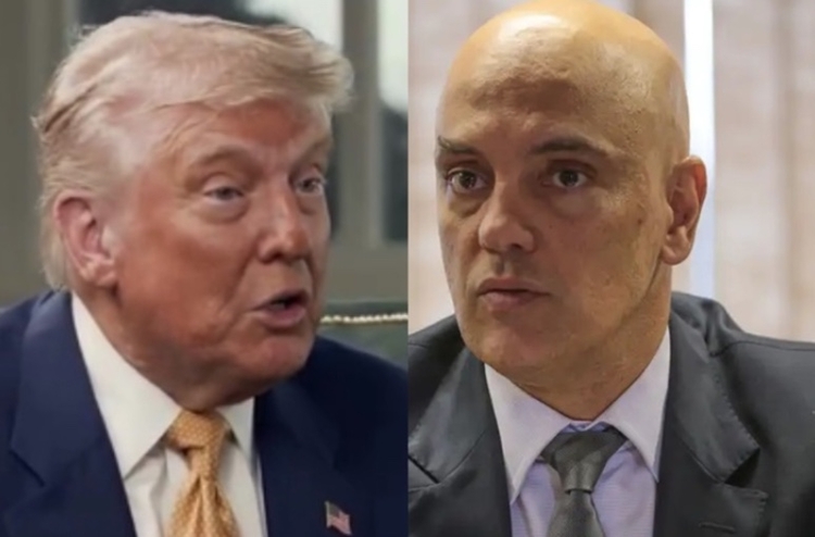 Foto: Reprodução/Truth Social @realDonaldTrump e Agência Brasil