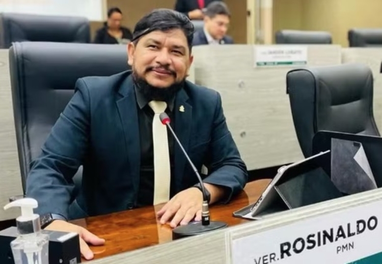 Rosinaldo Bual na CMM — Foto: Divulgação