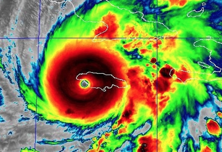 Foto: Divulgação/Centro Nacional de Furacões dos EUA