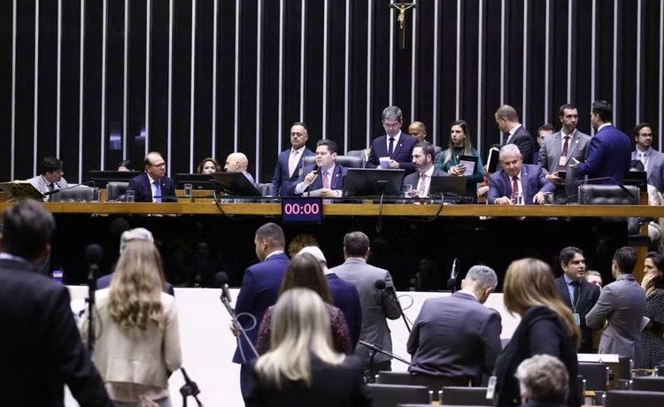 Sessão Conjunta do Congresso Nacional — Foto: Vinicius Loures/Câmara dos Deputados