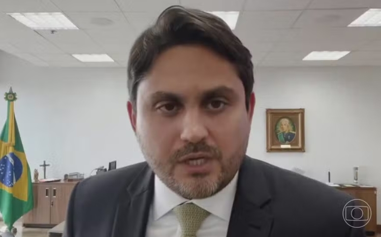 O ministro das Comunicações, Juscelino Filho — Foto: Reprodução/ JN