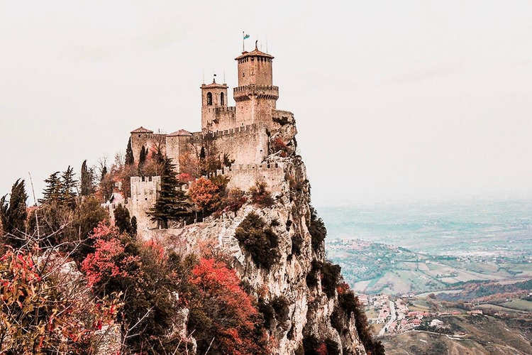 Foto: Divulgação / Castelo de San Marino na Itália