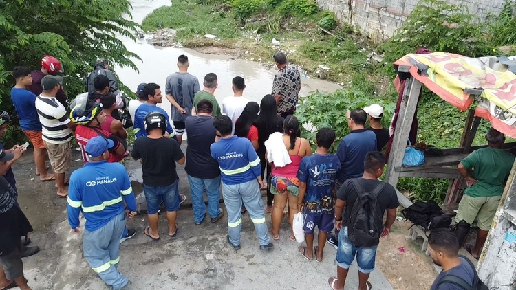 Corpo achado em igarapé - Foto: Jander Robson/Portal do Holanda