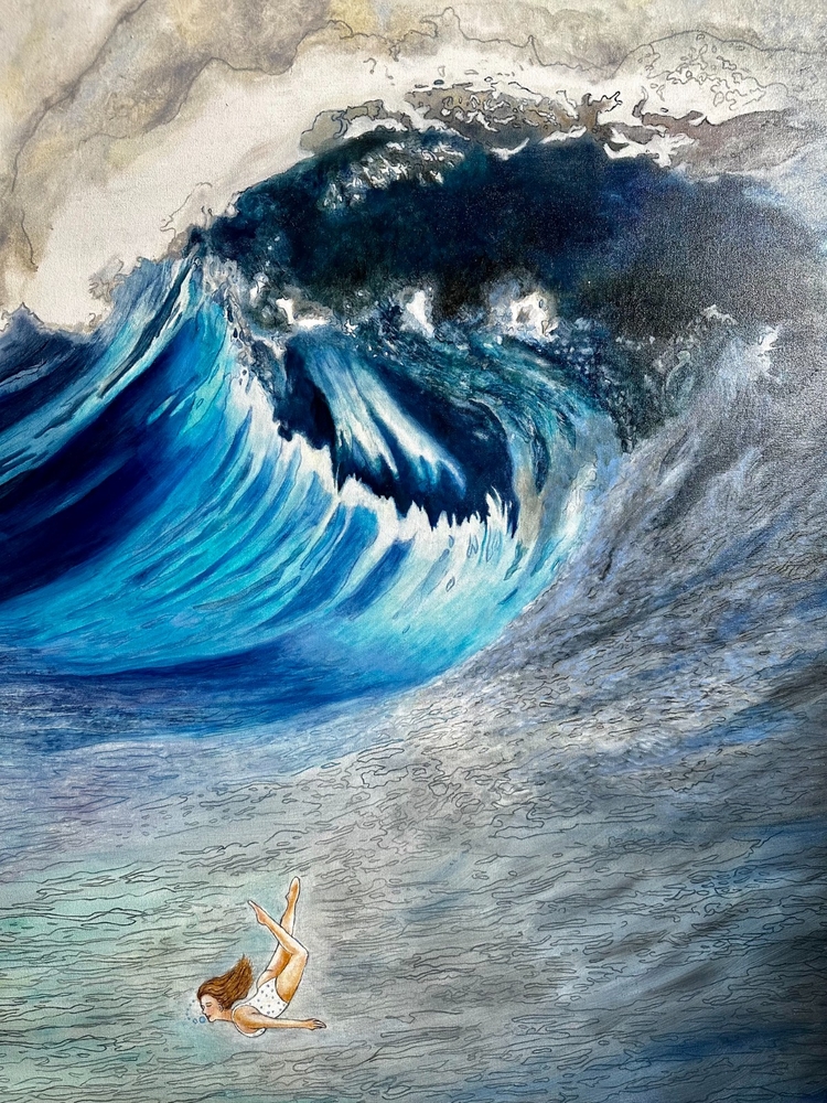 Polly D’Avila exposição 'Infinitas' / Foto: Divulgação / Secretaria de Cultura e Economia Criativa