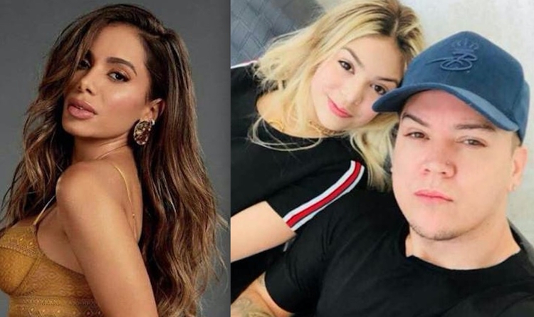 Anitta, Melody e o pai MC Belinho - Foto: Reprodução/ Instagram