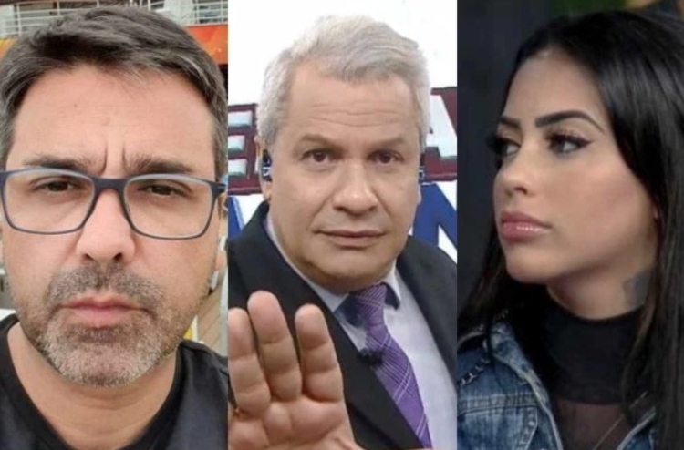 Pai de Mirella quer retratação de Sikêra Jr - Foto: Reprodução/ Leo Dias