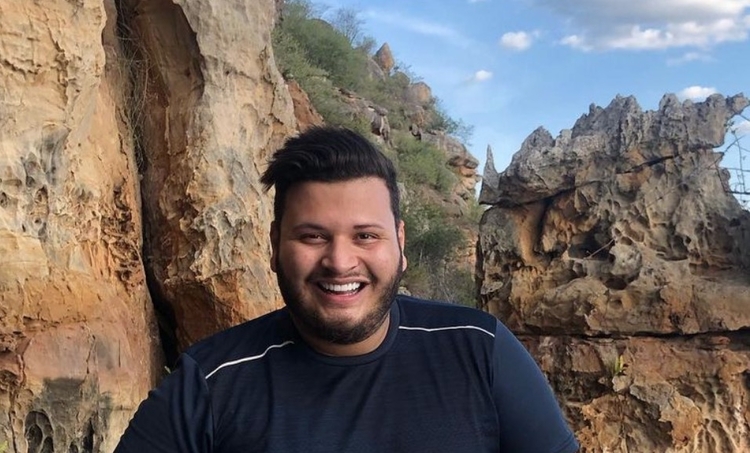 Rapaz participou de live de Lucas Guimarães com Carlinhos Maia - Foto: Reprodução/Instagram