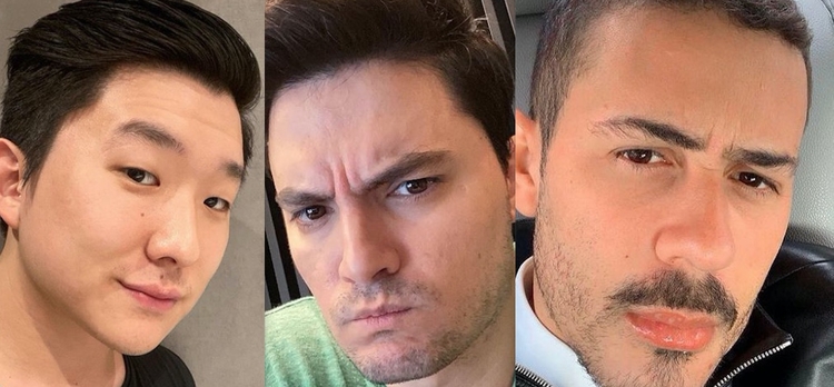 Pyong, Felipe Neto e Carlinhos Maia - Foto: Reprodução/ Instagram