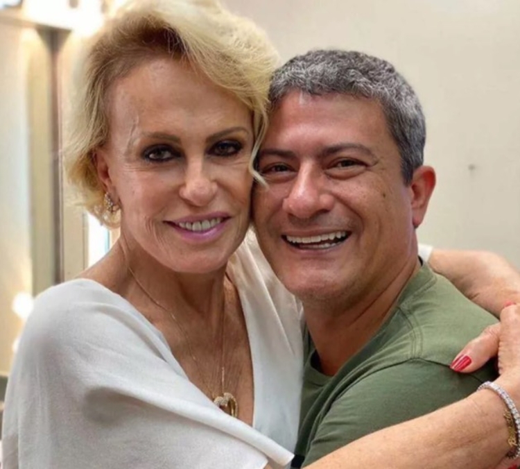 Tom Veiga ao lado de Ana Maria Braga - Reprodução/ Instagram