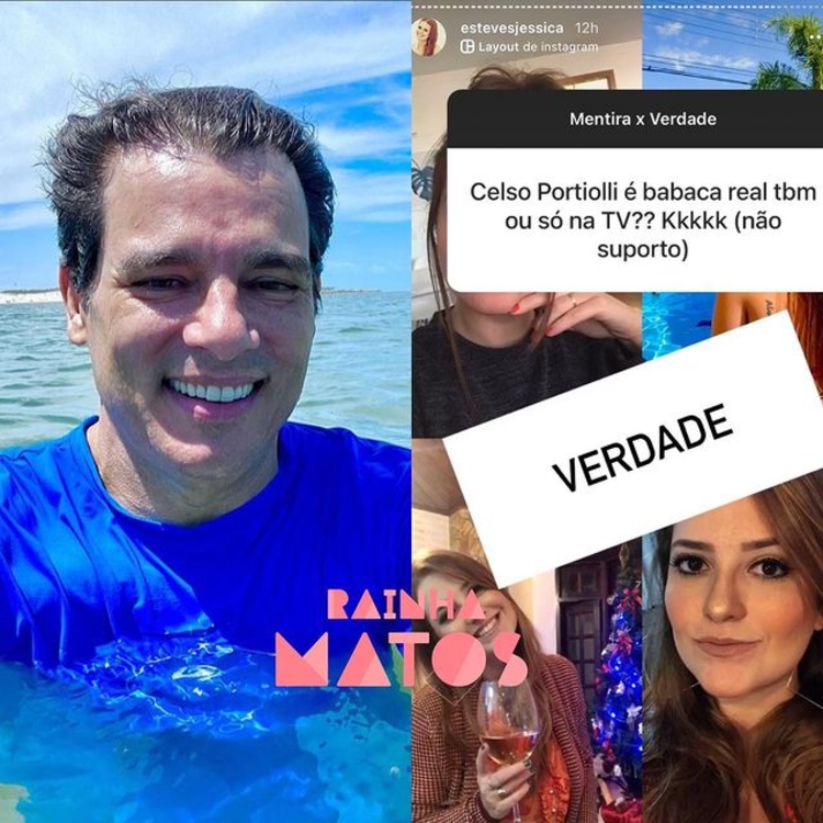 Ex-apresentadora do 'Bom Dia & Cia' afirma que Celso Portiolli é babaca