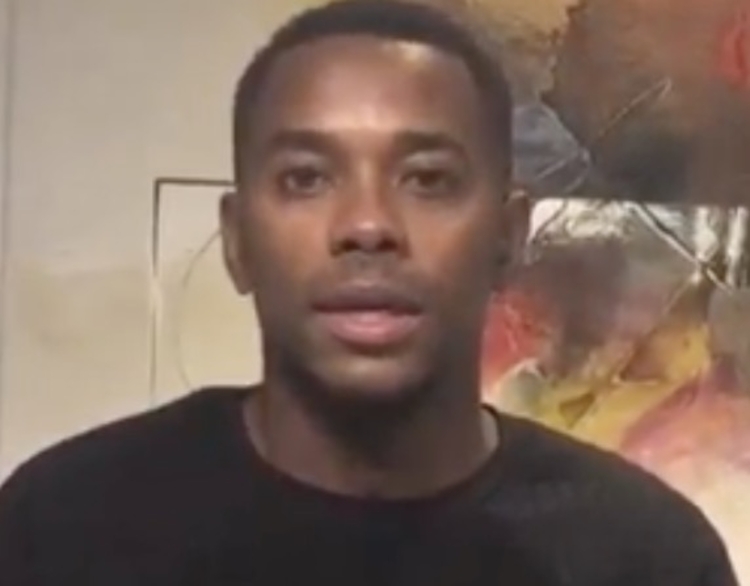 Robinho em entrevista -Foto: Reprodução/Redes Sociais