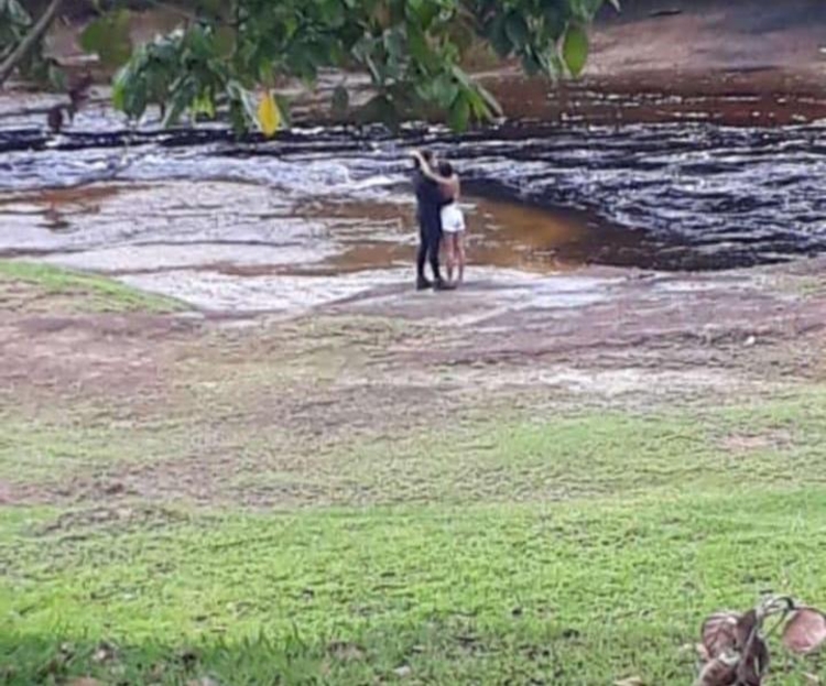 Whindersson com affair em Presidente Figueiredo - Foto: Reprodução/ Leo Dias 