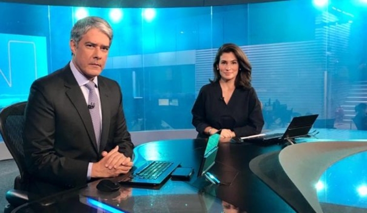 William Bonner e Renata Vasconcellos - Foto: Reprodução/ TV Globo