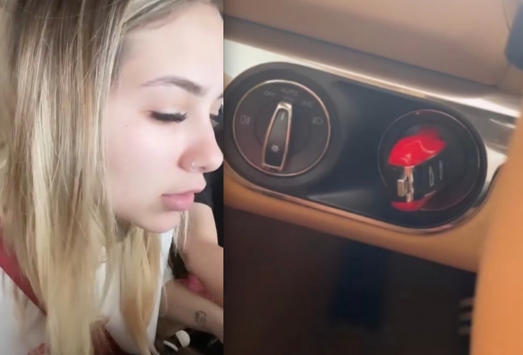 Influencer não sabia ligar carro e teve medo de bater o veículo: 