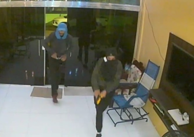 Acusados durante roubo - Foto: Divulgação 