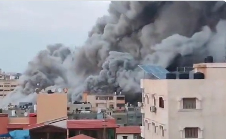 Gaza sob ataque - Foto: Reprodução X