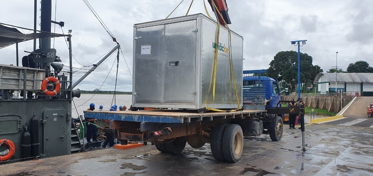 Usinas de oxigênio (Foto: Divulgação/Marinha do Brasil)