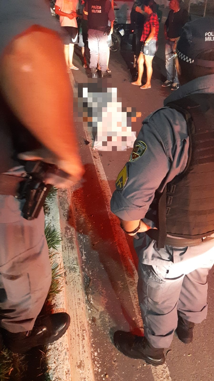 Tamilles bateu na calçada - Foto: Divulgação