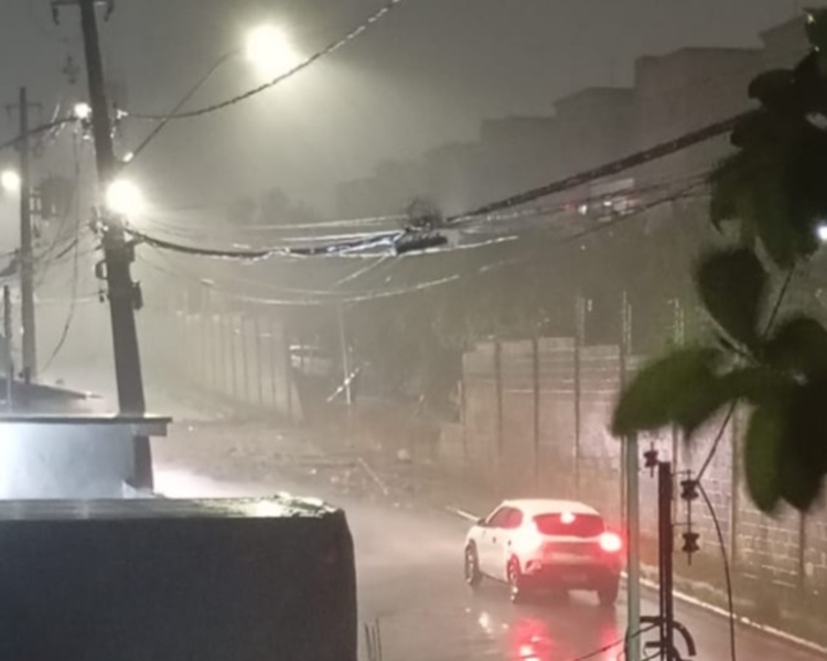 Muro foi ao chão - Foto: Divulgação 