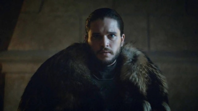 Kit Harrington como Jon Snow na série 'Game of Thrones'.  Foto: HBO