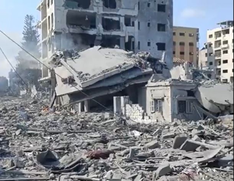 Faixa de Gaza- Foto: Reprodução / Twitter 