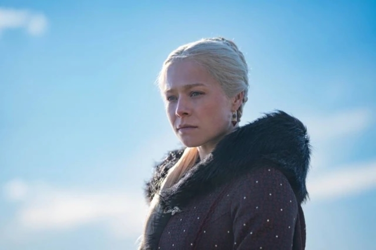 A atriz Emma D'Arcy interpreta a princesa Rhaenyra Targaryen em 'House of the Dragon'. Foto: HBO