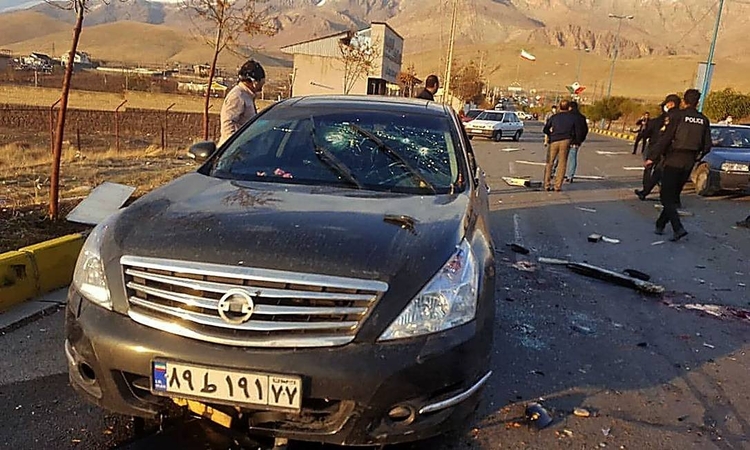 Foto divulgada pela agência Fars mostra local do atentado - Foto: Fars News Agency via AP