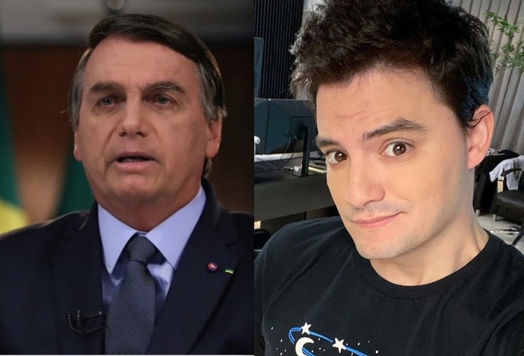 Bolsonaro e Felipe Neto entre os mais influentes do mundo - Foto: Divulgação / Reprodução Instagram