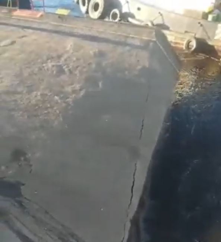 Módulos afundaram - Foto: Divulgação