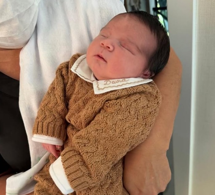 David Bendito tinha apenas 20 dias  de vida - Foto: Divulgação 