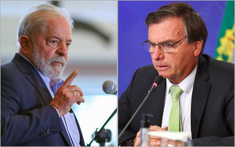 Lula e Bolsonaro - Foto: Reprodução
