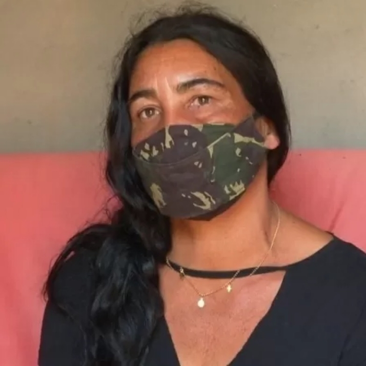 Mãe de Lázaro, Eva Maria - Foto: Reprodução TV Globo