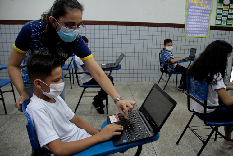 Manaus supera metas do Ideb para 2021 na rede municipal de ensino   Foto: Divulgação/Semcom