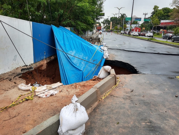 Trecho está inacessível - Foto: Divulgação