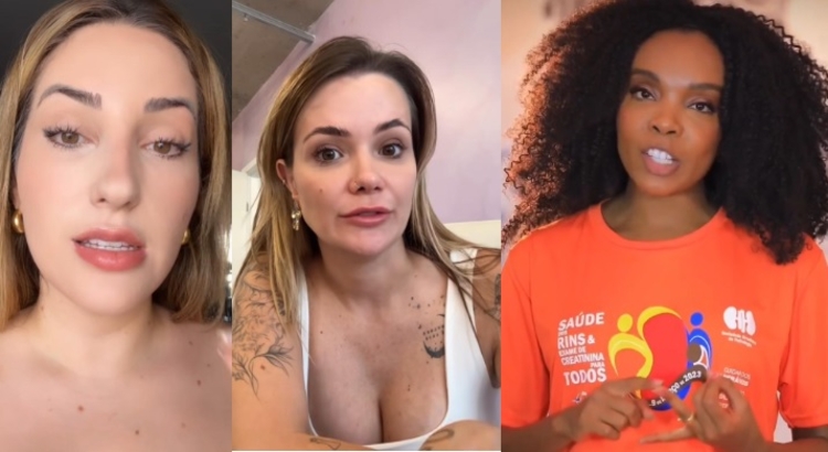 Amanda, Marcela e Thelma - Foto: Reprodução Instagram