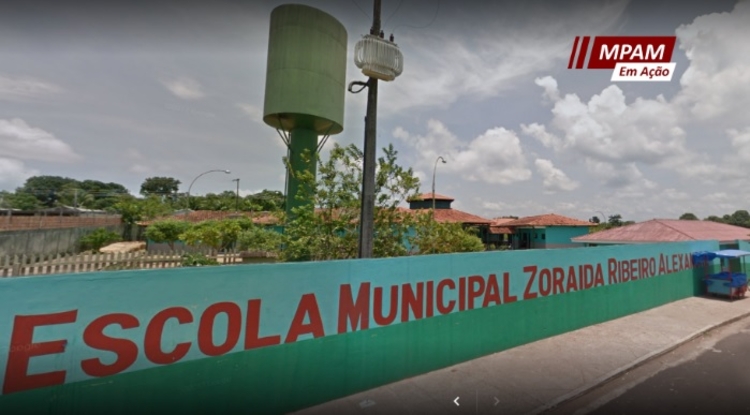 Caso ocorreu na Escola Municipal Zoraida Ribeiro Alexandre - Foto: Google Maps