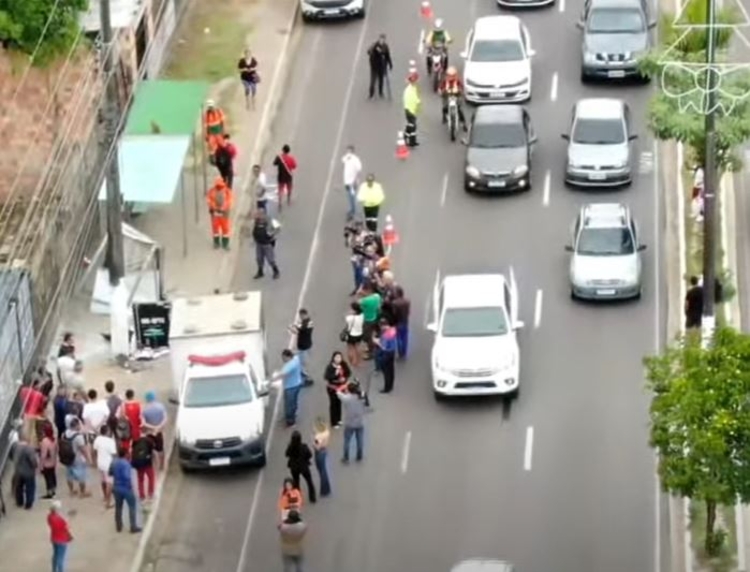 Lentidão afeta vários bairros - Foto: Reprodução