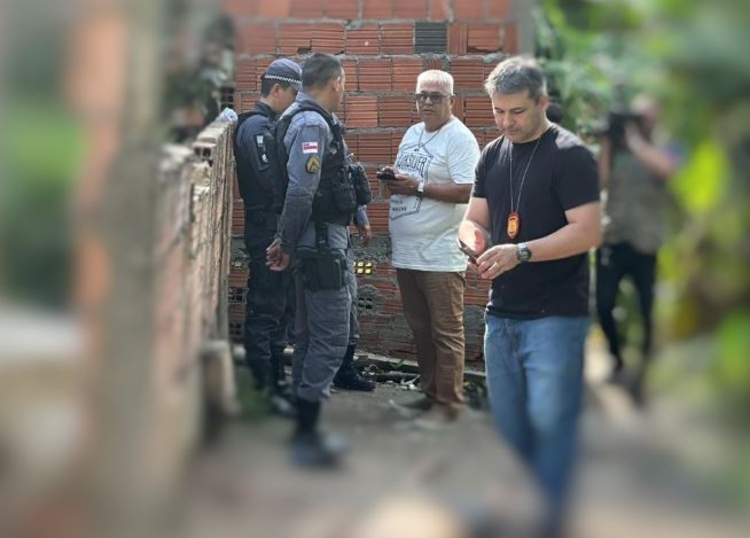 Corpo tinha marca de tiro - Foto: Jander Robson/Portal do Holanda