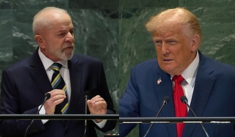 Lula e Trump já se comunicaram em outro evento - Foto: Reprodução ONU