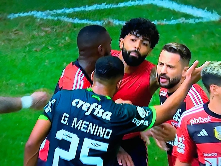 Gabigol fez dois gols para o Flamengo - Foto: Reprodução