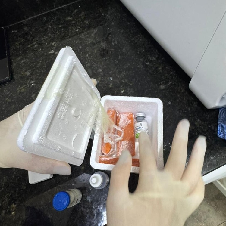 Material apreendido na clínica - Foto: Divulgação PC-AM